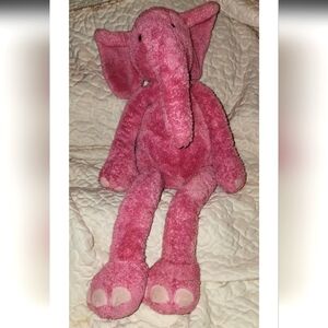 Pottery Barn Kids Plush Elephant Long Limbs Arm Leg Retired Weighted Bottom CUTE
